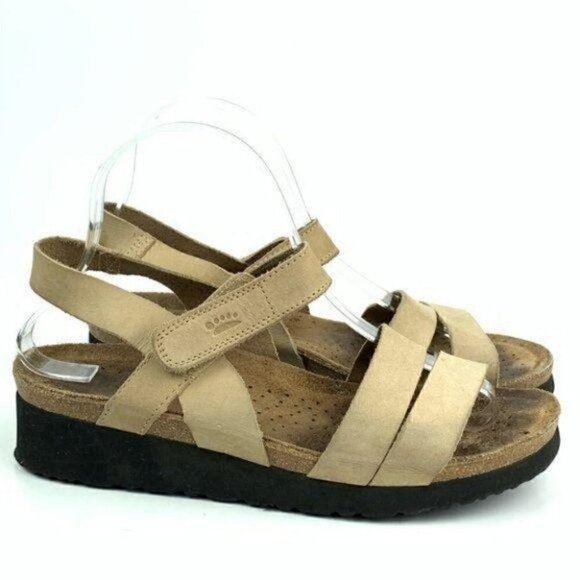 Spring step flatform sandals sky 40 9 brown suede walking orthopedic - Picture 9 of 9